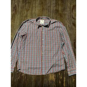 Plaids Long Sleeve Men’s Dress Shirt